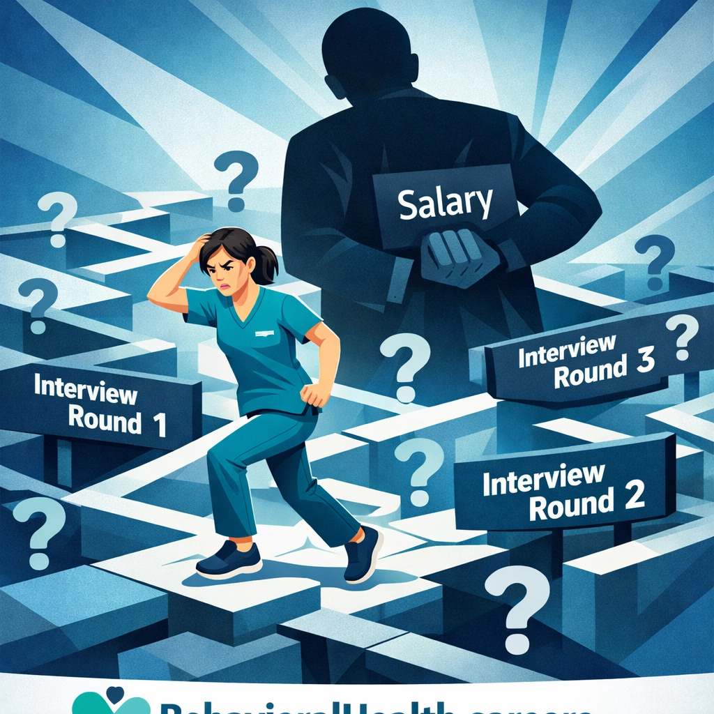 Behavioral health salary transparency concept pic