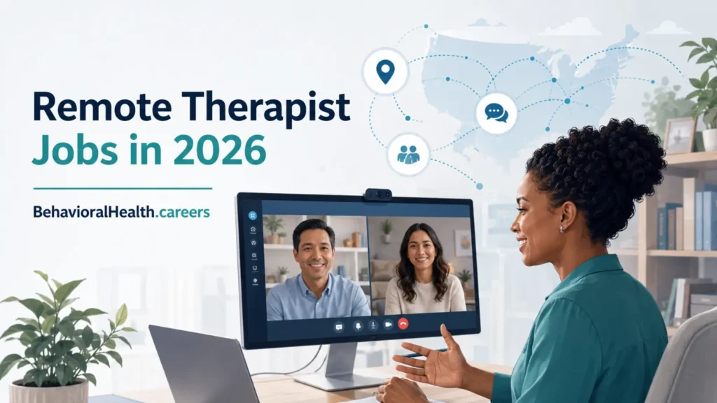 Remote therapist jobs guide from behavioralhealth.careers