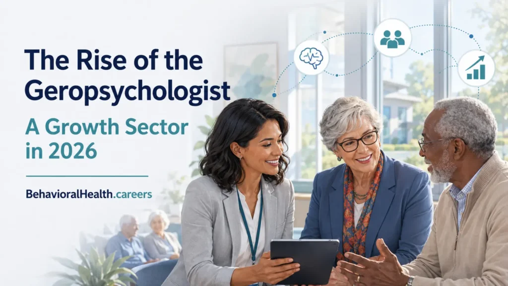 The rise of the geropsychologist growth sector for 2026