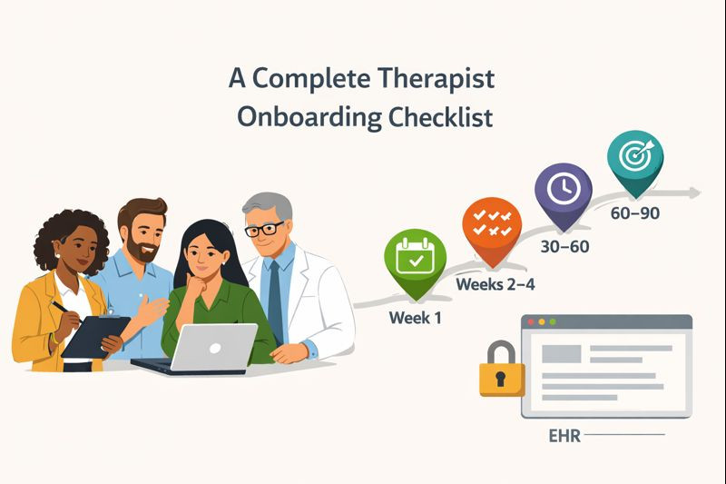 A complete therapist onboarding checklist guide from behavioralhealth.careers