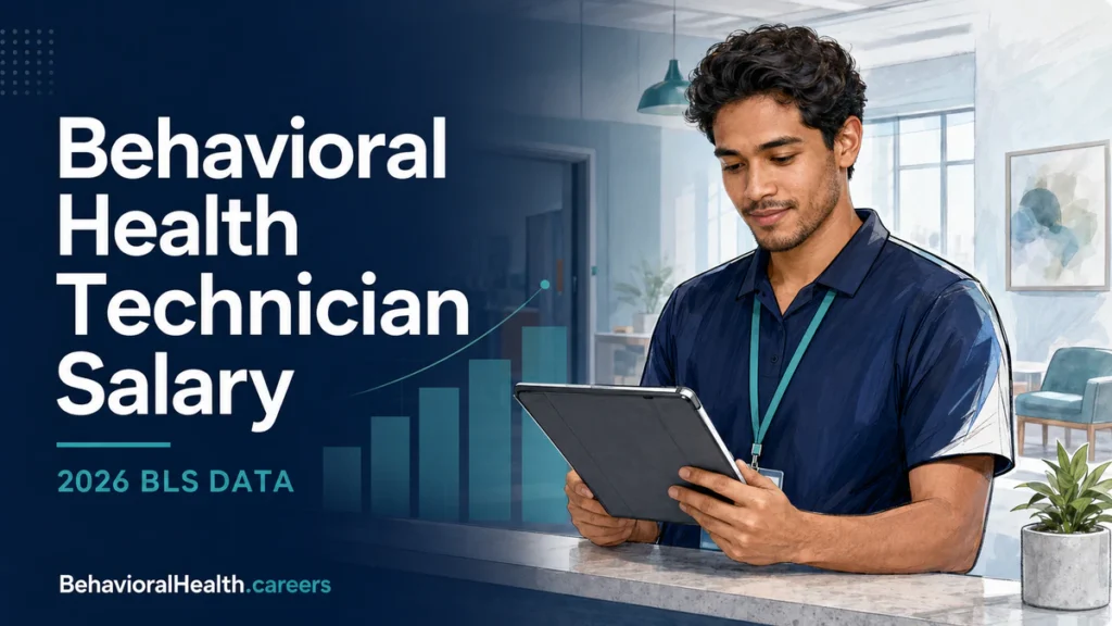Our behavioral health technician salary guide from BehavioralHealth.careers featured image
