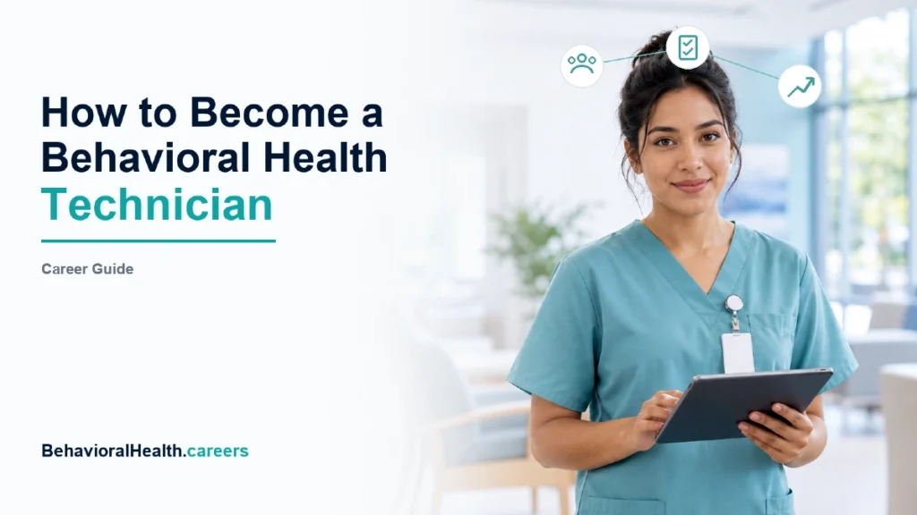 How to become a behavioral health technician featured image from behavioralhealth.careers