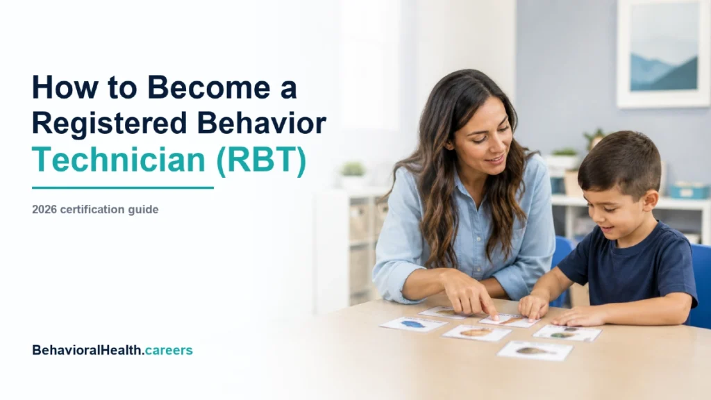 How to become a registered behavior technician guide from behavioralhealth.careers